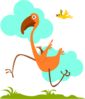 Run Birdie Run Clip Art